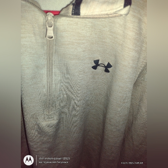 Under Armour Men's Coldgear Expanse Specialist 1/4 Zip Pullover Sweater M - Picture 8 of 10